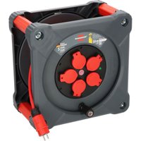 Brennenstuhl - Profi Kabeltrommel Cube ka 5110 5 (50m H07BQ-F 3G1,5) von Brennenstuhl