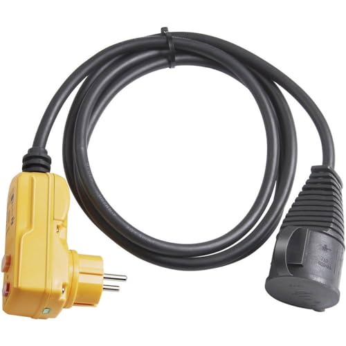 Brennenstuhl Schutzadapterkabel FI IP44 2m schwarz H07RN-F 3G1,5 Brennenstuhl Schutzadapterkabel FI IP44 2m schwarz H07RN-F 3G1,5 von Brennenstuhl
