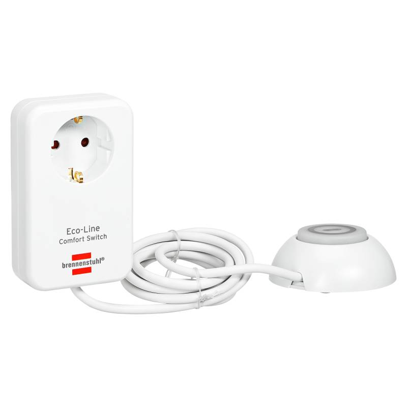 Brennenstuhl Steckdose "Comfort Switch" mit Fußschalter 1,5 m von Brennenstuhl