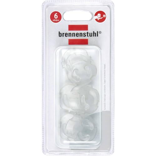 Brennenstuhl Steckdosen Kindersicherung (Transparente Steckdosensicherung, Kindersicherung für Steckdose, 6 Stück) Brennenstuhl Steckdosen Kindersicherung (Transparente Steckdosensicherung, Kindersicherung für Steckdose, 6 Stück) von Brennenstuhl