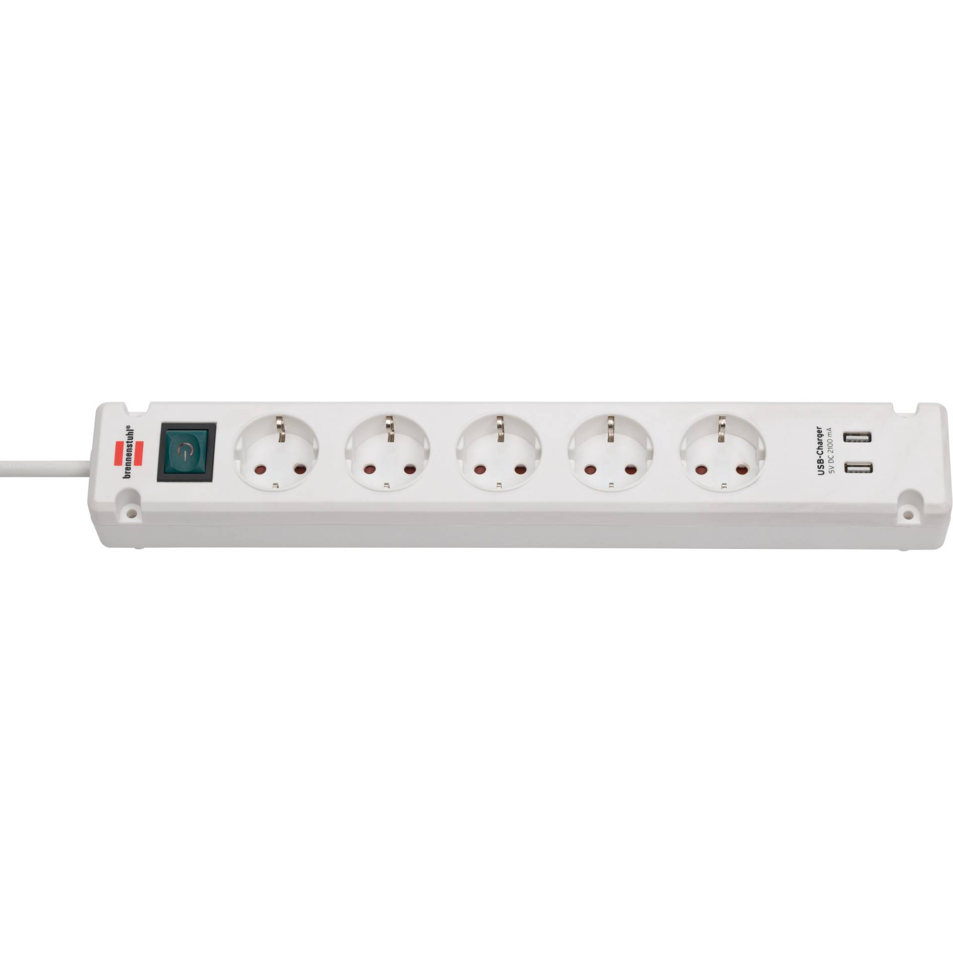 Brennenstuhl Steckdosenleiste 'Bremounta' 5-fach mit USB-Ladefunktion 46 cm Brennenstuhl Steckdosenleiste 'Bremounta' 5-fach mit USB-Ladefunktion 46 cm von Brennenstuhl