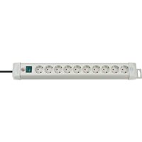 Brennenstuhl Steckdosenleiste "Premium-Line", 10-fach, (Kabellänge 3 m), mit Schalter von Brennenstuhl