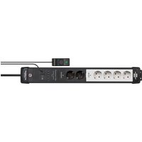 Brennenstuhl Steckdosenleiste "Premium-Line Comfort Switch Plus", 6-fach, (Kabellänge 3 m), 2x permanent, 4x schaltbar, mit Hand-Fußschalter von Brennenstuhl