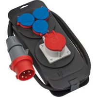 Stromstation CEE1 IP44 Stecker 400V/16A Steckdosen 1x CEE 400V/16A+3x 230V/16A Stromstation CEE1 IP44 Stecker 400V/16A Steckdosen 1x CEE 400V/16A+3x 230V/16A von Brennenstuhl