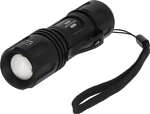 Brennenstuhl Taschenlampe LED LuxPremium TL 410 F/Handlampe mit heller CREE-LED (350lm, bis zu 34h Leuchtdauer, 136m Leuchtweite, fremdkörper- und spritzwassergeschützt IP44) von Brennenstuhl