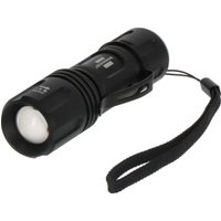 Brennenstuhl Taschenlampe LED LuxPremium TL 410 F/Handlampe mit heller CREE-LED (350lm, bis zu 34h Leuchtdauer, 136m Leuchtweite, fremdkörper- und spritzwassergeschützt IP44) von Brennenstuhl