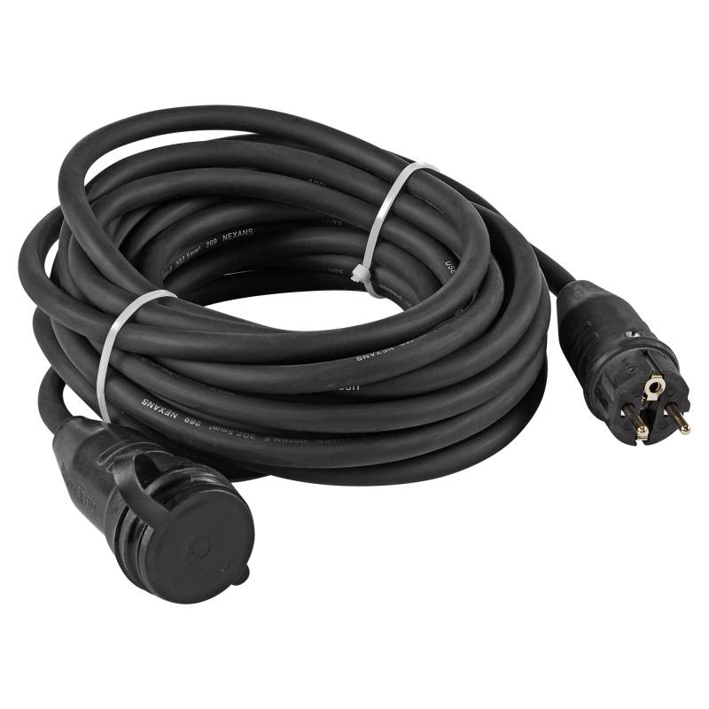 Brennenstuhl Verlängerungskabel H07RN-F 3G2,5 schwarz 10 m 2,5 mm² von Brennenstuhl