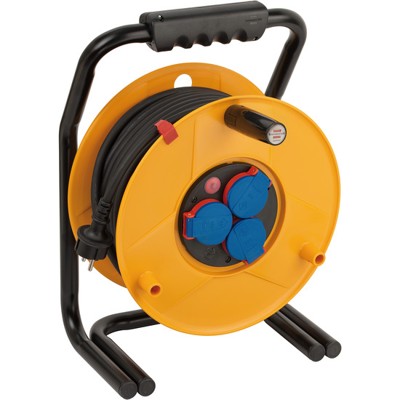 Brobusta IP44 Gewerbe-/Baustellen-Kabeltrommel 40m H07RN-F 3G1,5 von Brennenstuhl