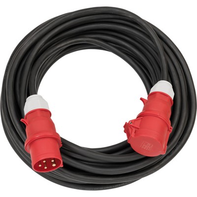CEE Verlängerungsleitung IP44 25m schwarz H07RN-F 5G4,0 5-polig CEE Verlängerungsleitung IP44 25m schwarz H07RN-F 5G4,0 5-polig von Brennenstuhl
