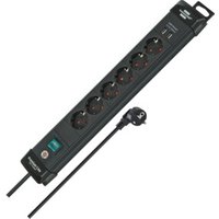 Premium-Line Steckdosenleiste mit USB-Ladefunktion 6-fach schwarz 3m H05VV-F 3G1,5 Premium-Line Steckdosenleiste mit USB-Ladefunktion 6-fach schwarz 3m H05VV-F 3G1,5 von Brennenstuhl