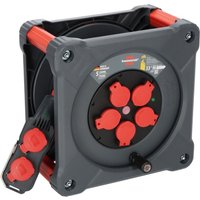 Professional Baustellen-Kabeltrommel mit Powerblock kc 3200 5 IP44, 33+5m H07RN-F 3G2,5 - Brennenstuhl von Brennenstuhl