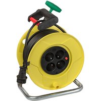 Standard-Kabelaufroller ROL'UP mit 4 Steckdosen, 30 m - H05VV-F 3G1,5 von Brennenstuhl