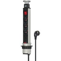 Steckdosenleiste Tower Power für Arbeitsplatten mit Schalter, 2 m H05VV-F 3G1,5, 3 Steckdosen + 2 USB-Ports Steckdosenleiste Tower Power für Arbeitsplatten mit Schalter, 2 m H05VV-F 3G1,5, 3 Steckdosen + 2 USB-Ports von Brennenstuhl