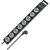 Super-Solid Line Steckdosenleiste 8-fach schwarz 2,5m H05VV-F 3G1,5 Super-Solid Line Steckdosenleiste 8-fach schwarz 2,5m H05VV-F 3G1,5 von Brennenstuhl