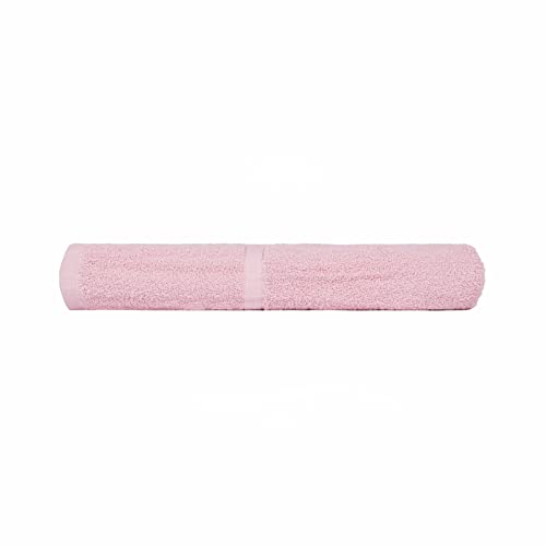 Brentfords 100% Baumwolle Badezimmer Waschlappen - Premium Qualität, super saugfähig & schnell trocknendes Gesichtstuch, 1 Towel Rosa- 30 x 30 cm von Brentfords