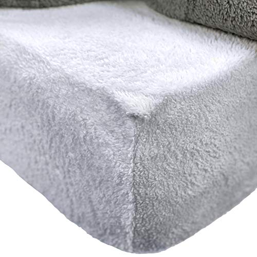 Brentfords Teddy Fleece Bettlaken Plain Thermal Warm Soft Luxus Luxus Sherpa Bettwäsche, Grau Silber - Single von Brentfords