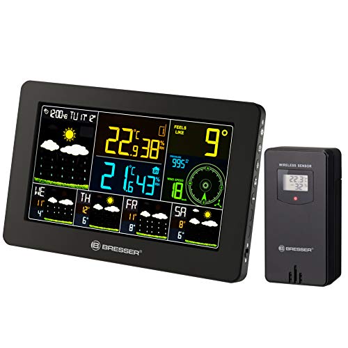 Bresser 7001040 Wetterstation Funk mit Aussensensor WLAN 4CAST mit 4-Tages Wettervorhersage und weiteren meteorologischen Daten Bresser 7001040 Wetterstation Funk mit Aussensensor WLAN 4CAST mit 4-Tages Wettervorhersage und weiteren meteorologischen Daten von Bresser