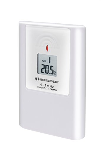 Bresser 7009995 Thermo/Hygro 3 Kanal Außensensor für TemeoTrend Modelle und MyTime Jumbo Wanduhren mit Temperaturanzeige und Luftfeuchtigkeitsanzeige Bresser 7009995 Thermo/Hygro 3 Kanal Außensensor für TemeoTrend Modelle und MyTime Jumbo Wanduhren mit Temperaturanzeige und Luftfeuchtigkeitsanzeige von Bresser