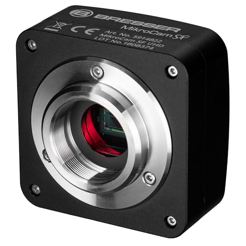 Bresser MikroCam SF UHD Mikroskopkamera 3840x2160 Pixel 1/2,5'' Sensor C-Mount Fokus-Stacking Messfunktion inkl. Adapter & Software Bresser MikroCam SF UHD Mikroskopkamera 3840x2160 Pixel 1/2,5'' Sensor C-Mount Fokus-Stacking Messfunktion inkl. Adapter & Software von Bresser