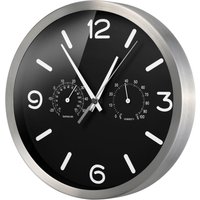 MyTime DCF Thermo-/ Hygro- Wanduhr 25cm von Bresser