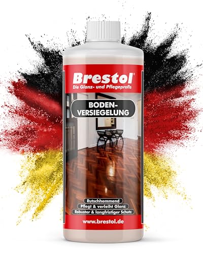 BRESTOL® BODENVERSIEGELUNG 1000 ml – Laminatversiegelung, Parkettversiegelung, PVC-Versiegelung, Holzbodenversiegelung, Langfristiger Schutz für Laminat, Linoleum, PVC & Holzböden von Brestol