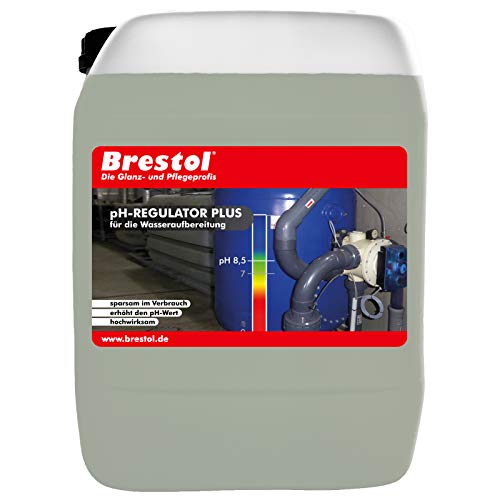 Brestol pH-Regulator Plus 5 Liter - Natronlauge für die Wasseraufbereitung Natriumhydroxid Waschanlagen-Brauchwasser Wasseraufbereitungsanlage ph-Heber von Brestol