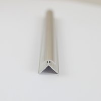 BREUER Abschlussprofil, Aluminium, L: 2550 mm, für Rückwände - silberfarben von Breuer