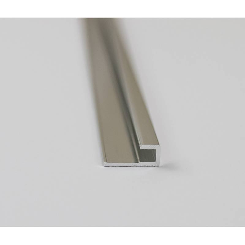 Breuer Abschlussprofil für 'DecoDesign' Rückwand gerade, alu-chromeffekt 2100 mm von Breuer