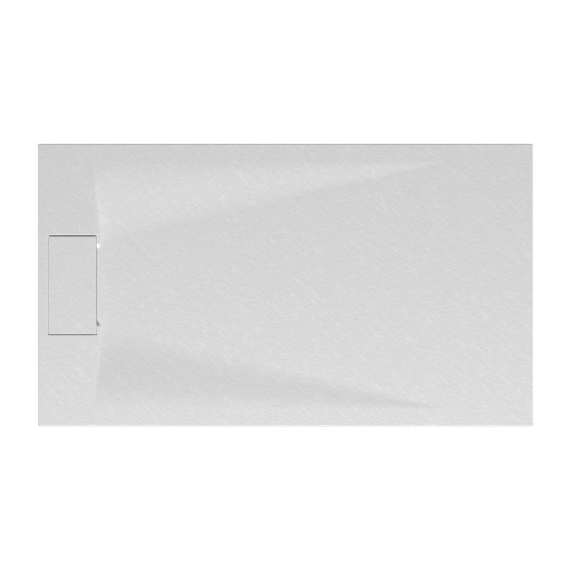 Breuer Duschwanne 'Lite Line' Steinoptik weiß 80 x 120 cm von Breuer