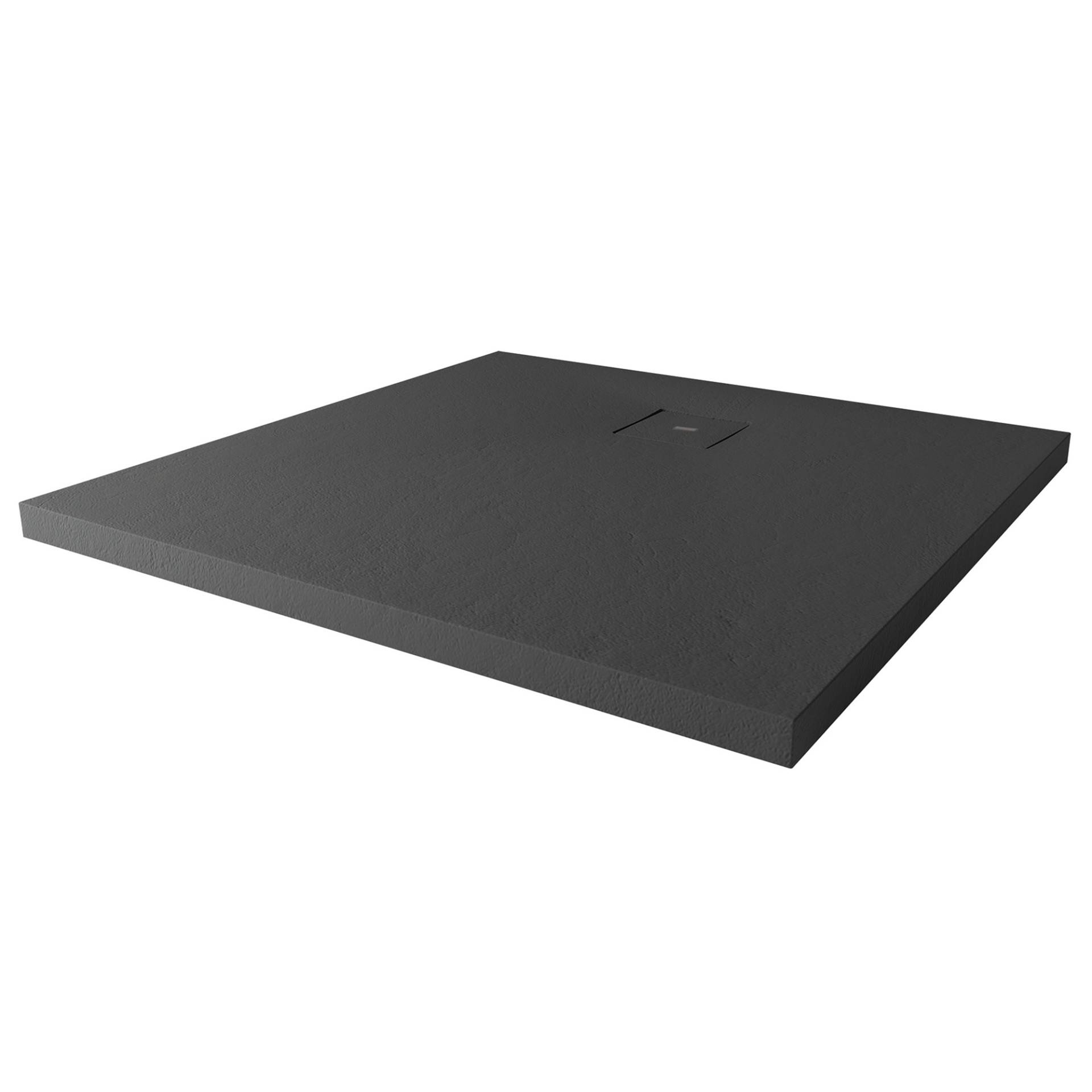 Breuer Duschwanne 'Modern Line Steinoptik' 100 x 100 cm anthrazit Breuer Duschwanne 'Modern Line Steinoptik' 100 x 100 cm anthrazit von Breuer