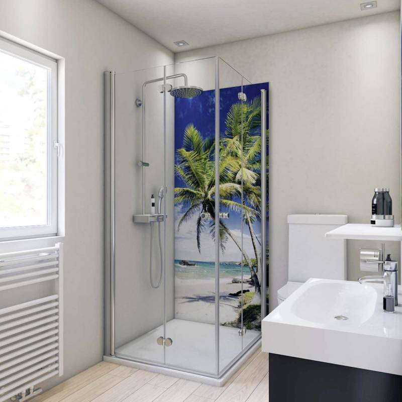 Breuer Duschrückwand Palmen Foto 90x210x0,3 cm Breuer Duschrückwand Palmen Foto 90x210x0,3 cm von Breuer