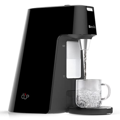 Breville HotCup Heißwasserspender 3 KW Schnellkoch einstellbare Tassenhöhe 1,7 Liter schwarz glänzend VKT124 Breville HotCup Heißwasserspender 3 KW Schnellkoch einstellbare Tassenhöhe 1,7 Liter schwarz glänzend VKT124 von Breville
