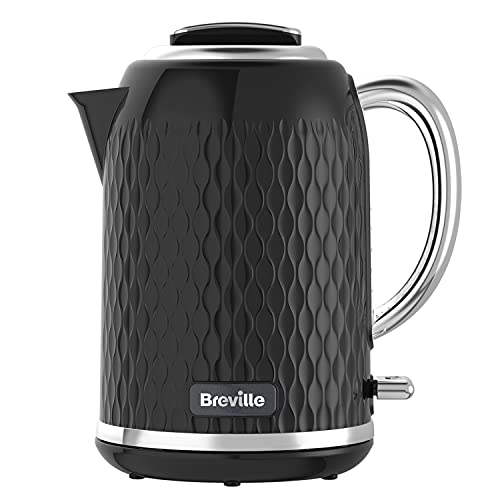 Breville VKT017 Curve Wasserkocher, 3000 W, 1,7 Liter (schwarz) von Breville