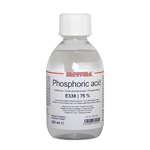 Brewferm Phosphorsäure 75% 230 ml (=406gr) E338 von Brewferm