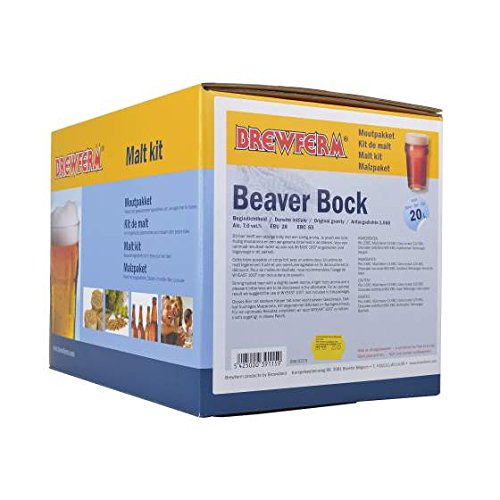 Fertige Malzmischung zum Brauen von 20Liter Beaver-Bock - Malzpaket zum Bierbrauen - ungeschrotet Fertige Malzmischung zum Brauen von 20Liter Beaver-Bock - Malzpaket zum Bierbrauen - ungeschrotet von Brewferm