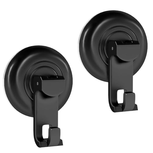 Brewlix 4Pcs Schwarz Saugnapf Haken, Hochwertiges Vakuum Saugnäpfe mit Haken, Wasserdicht Saughaken für Badezimmer, Küche, Fenster, Kein Bohren Erforderlich, Tragkraft 3KG Saugnapf Brewlix 4Pcs Schwarz Saugnapf Haken, Hochwertiges Vakuum Saugnäpfe mit Haken, Wasserdicht Saughaken für Badezimmer, Küche, Fenster, Kein Bohren Erforderlich, Tragkraft 3KG Saugnapf von Brewlix