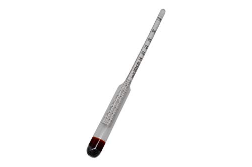 Brewzilla Alkoholmeter 0-100 Vol% Alkohol Spindel von Brewzilla