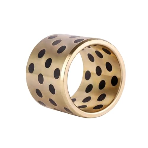 1 Stück Graphit-Kupferhülse, ölfreie, selbstschmierende Lager, Innendurchmesser 13 mm, Außendurchmesser 23 mm, Höhe 32 mm,13x23x32mm von Breyhda