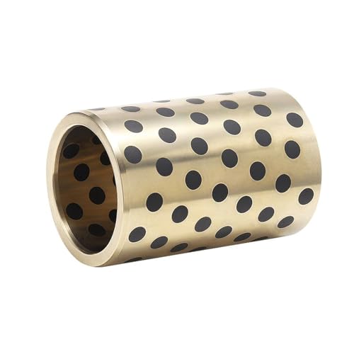 3 Stück Graphit-Kupferhülse, ölfreie, selbstschmierende Lager, Innendurchmesser 12 mm, Außendurchmesser 18 mm, Höhe 12 mm,12x18x12mm von Breyhda