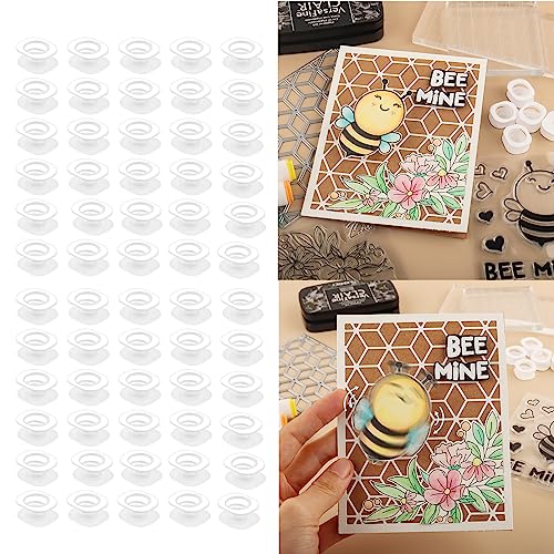Briartw 60 Stück/Set Mini-Action-Wackeln, selbstklebende Federn, kleine Wobbler-Umzüge für Kartenherstellung, DIY-Scrapbooking, fügen Sie etwas Aktion zum Projekt hinzu Briartw 60 Stück/Set Mini-Action-Wackeln, selbstklebende Federn, kleine Wobbler-Umzüge für Kartenherstellung, DIY-Scrapbooking, fügen Sie etwas Aktion zum Projekt hinzu von Briartw