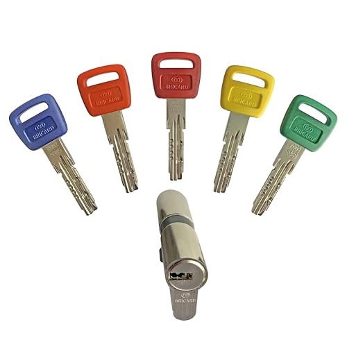 Zylinder Bricard Olympia 30+30 Gefahrlos 5 Schlüssel Zylinder Bricard Olympia 30+30 Gefahrlos 5 Schlüssel von Bricard