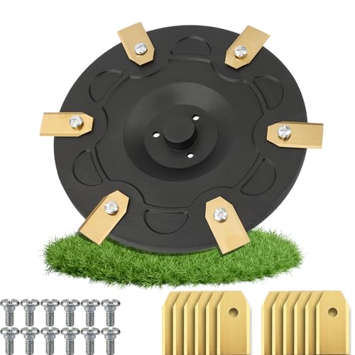 Knife Plate+12 Blades Messerteller Navimow i105E Hochwertiger Schneidscheiben-Satz aus glasfaserverstärktem Kunststoff für Segway Mähroboter i108E & i110N Robuste Lawnmower Tuning Blade Plate Knife Plate+12 Blades Messerteller Navimow i105E Hochwertiger Schneidscheiben-Satz aus glasfaserverstärktem Kunststoff für Segway Mähroboter i108E & i110N Robuste Lawnmower Tuning Blade Plate von Brich