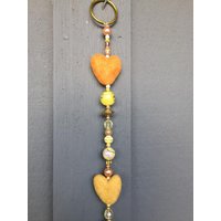 Herzgirlande - Gelb von BrickLaneSewingCo