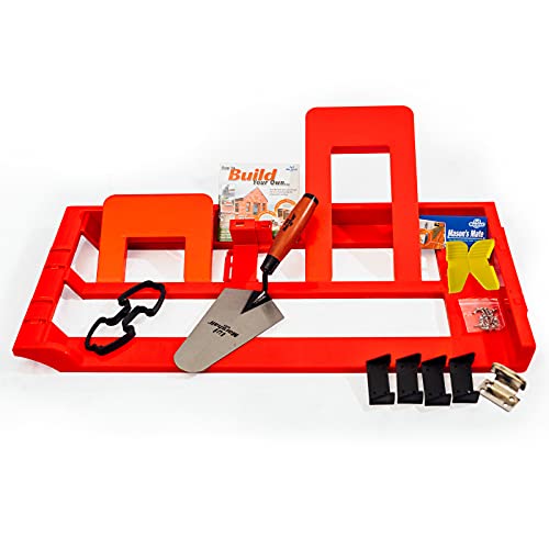 Bricky Pro Bauhilfe für Ziegelsteinwände, für alle Standardwandbreiten geeignet, verstellbar, 102,5/140/215 mm Bricky Pro Bauhilfe für Ziegelsteinwände, für alle Standardwandbreiten geeignet, verstellbar, 102,5/140/215 mm von Bricky