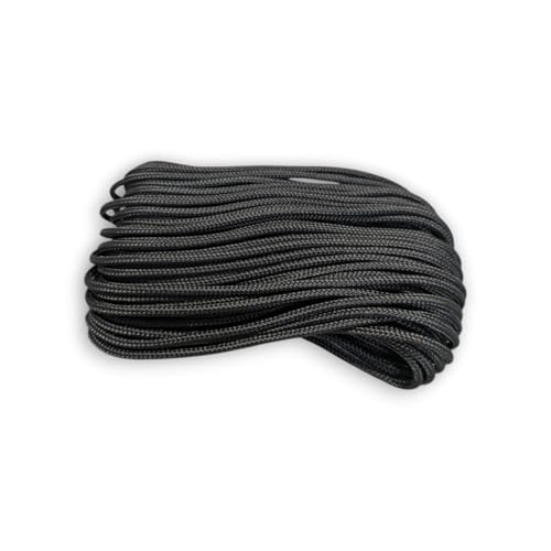 BricoShopping Seil für Jalousien, 20 m, Kordel 3 mm, Ersatz für Gardinenstangen, strapazierfähig, für Innen- und Außenbereiche, UV-Schutz, robust und flexibel, hergestellt in Italien (schwarz) von BricoShopping