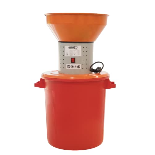 Getreidemühle, Fassungsvermögen 50 l, 2000 W - Bricoferr BFM20005, Orange und Grau von Bricoferr