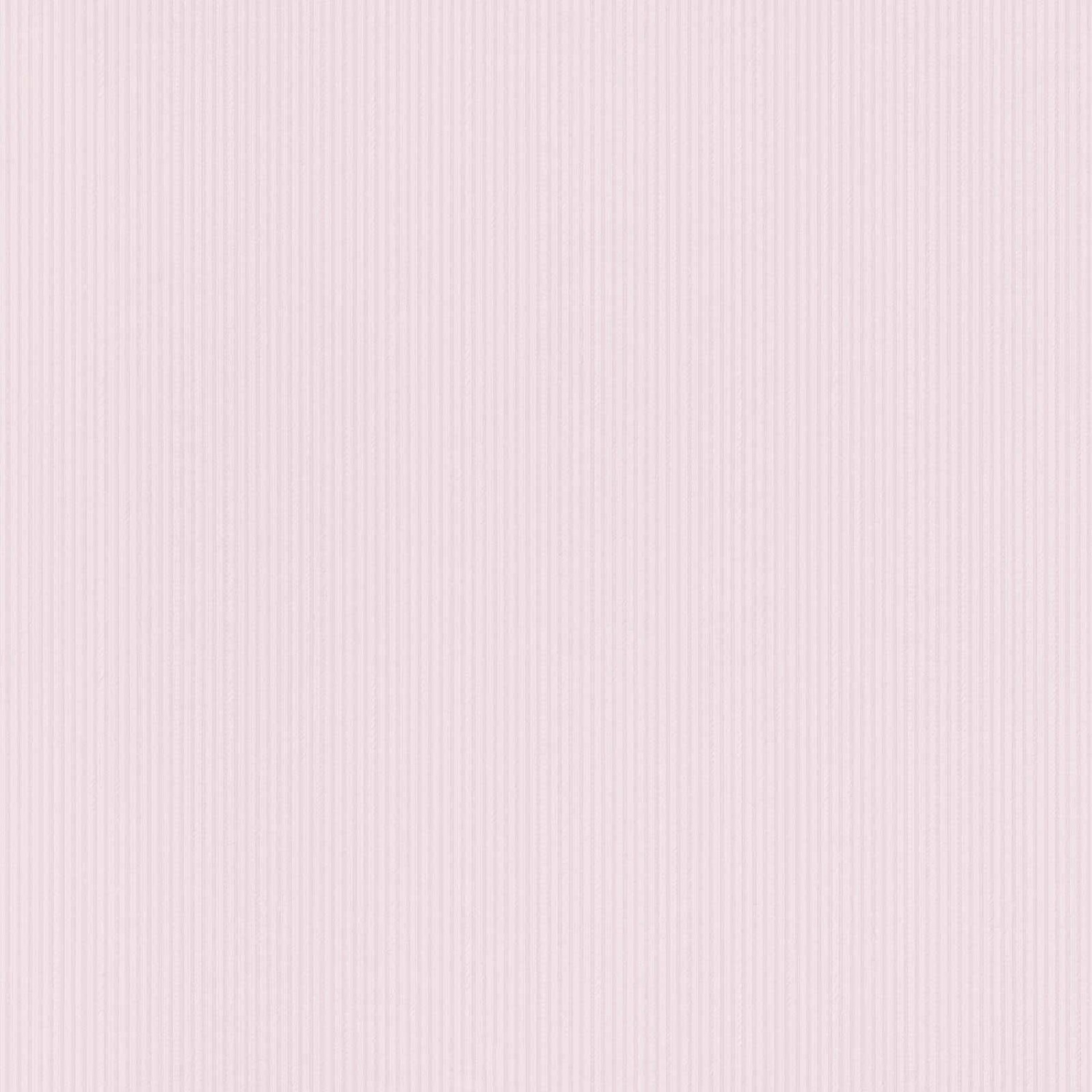 Bricoflor Altrosa Tapete mit Dünnen Streifen Rosa Streifentapete aus Papier Babytapete Ideal für Mädchenzimmer von Bricoflor