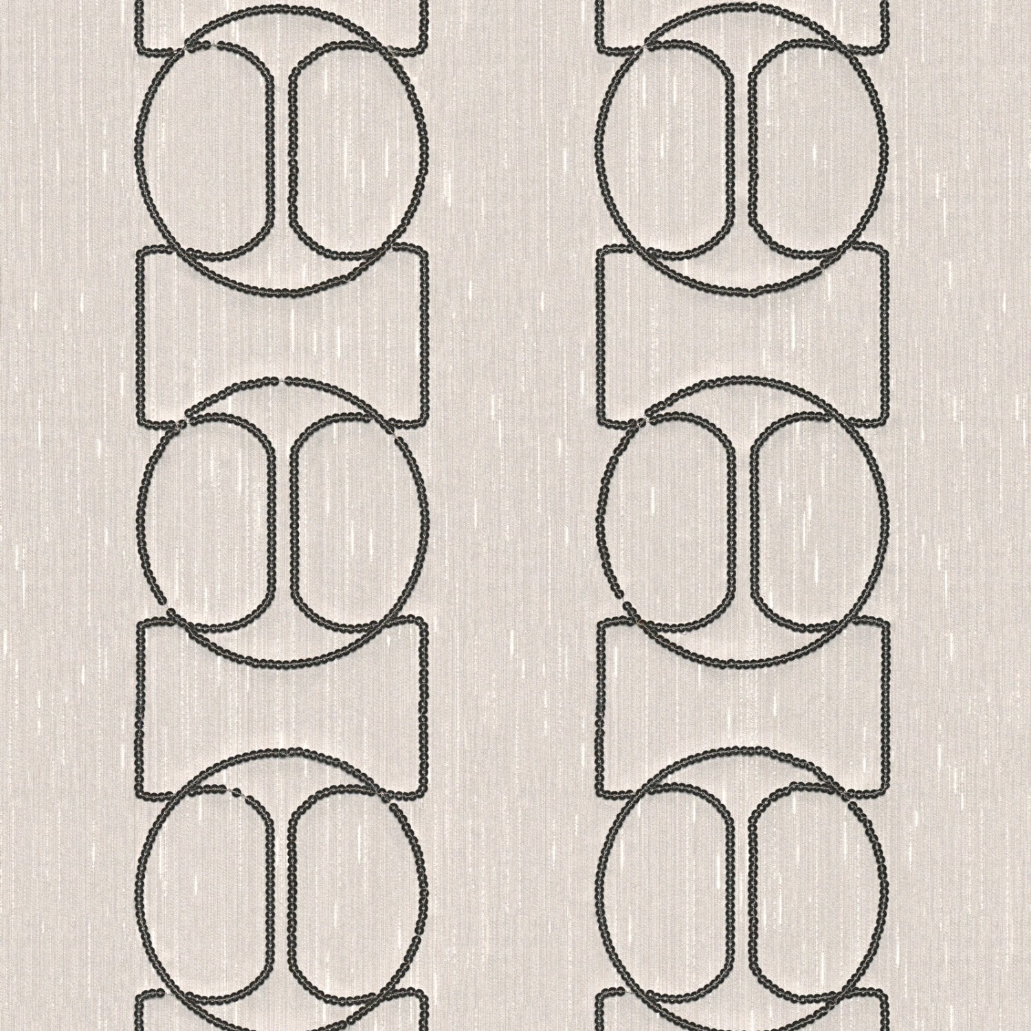 Bricoflor Art Deco Tapete in Silber Grau Elegante Wohnzimmer und Schlafzimmer Vliestapete mit Pailletten Glitzer Wandtapete mit Flock Samt von Bricoflor
