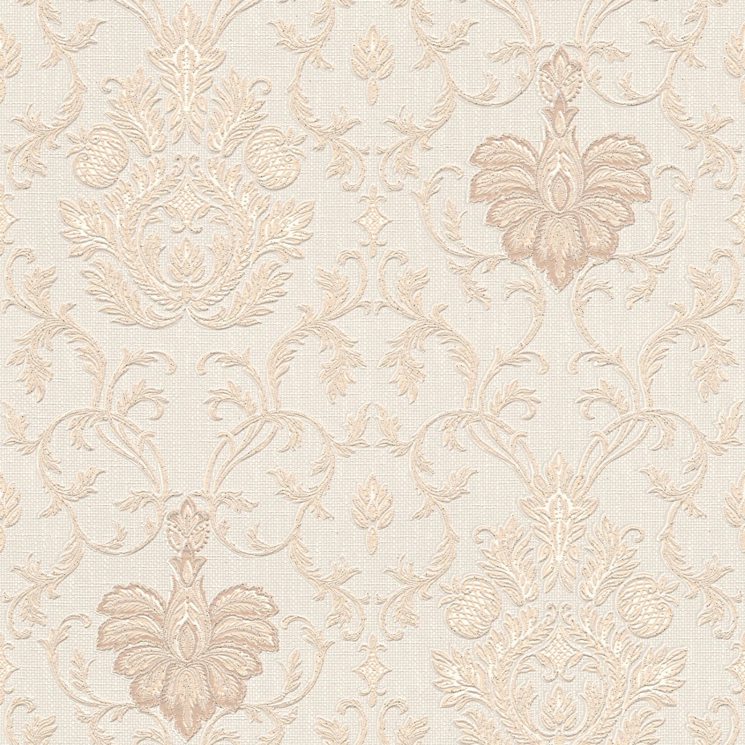 Bricoflor Barock Tapete in Creme Rosa Romantische Schlafzimmer Tapete mit Ornament in Hellrosa Glitzer Papiertapete mit Vinyl Im Vintage Stil Bricoflor Barock Tapete in Creme Rosa Romantische Schlafzimmer Tapete mit Ornament in Hellrosa Glitzer Papiertapete mit Vinyl Im Vintage Stil von Bricoflor