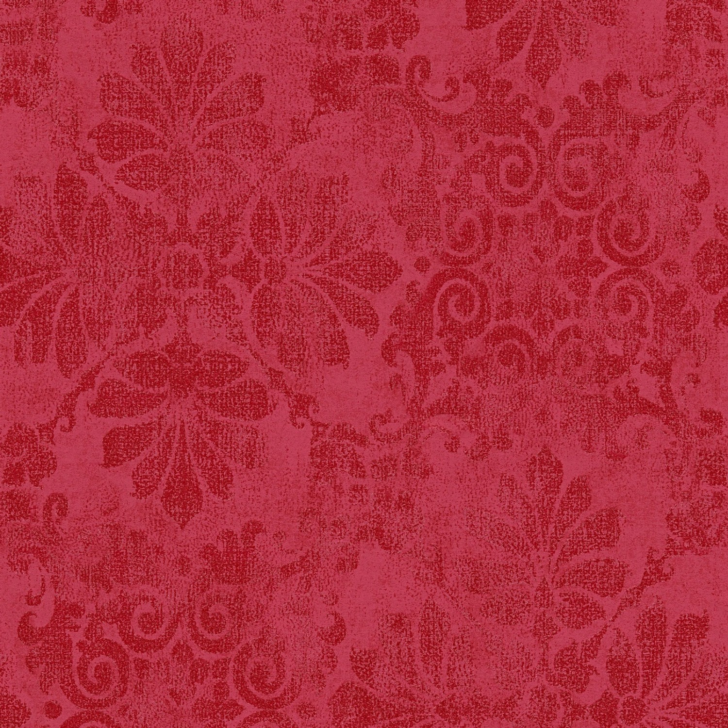 Bricoflor Barock Vliestapete in Rot Elegante Tapete mit Ornament für Esszimmer und Schlafzimmer Vlies Barocktapete in Dunkelrot mit Glitzer von Bricoflor